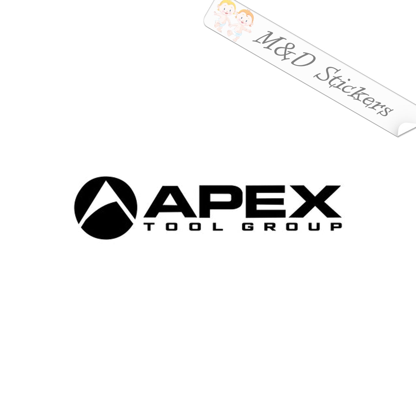 Apex Tool Group Logo (4.5" - 30") Vinyl Decal in Different colors & size for Cars/Bikes/Windows