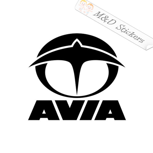 Avia Motors Logo (4.5" - 30") Vinyl Decal in Different colors & size for Cars/Bikes/Windows