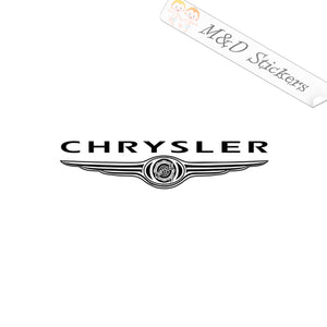 Chrysler Logo (4.5" - 30") Vinyl Decal in Different colors & size for Cars/Bikes/Windows