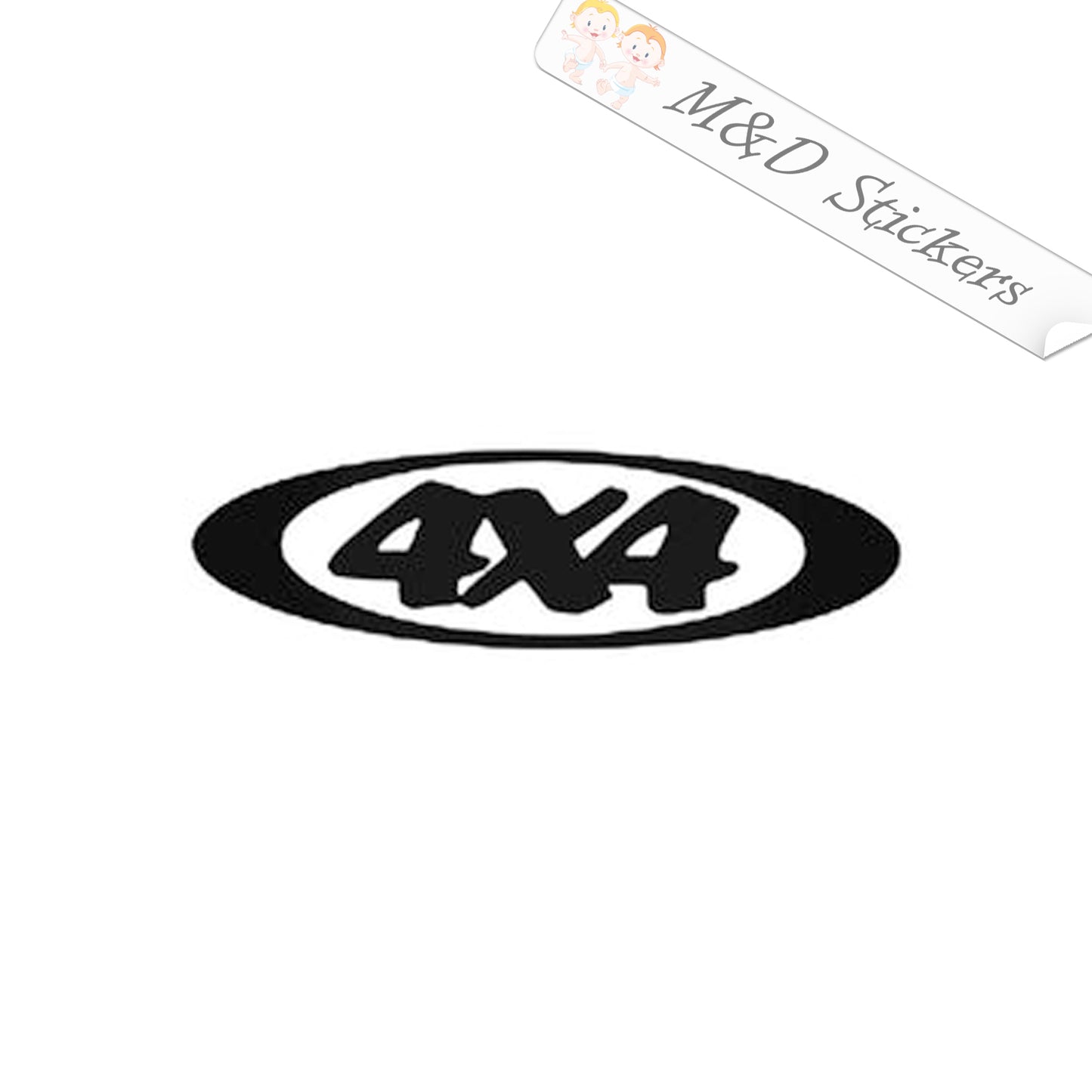 4x4 OffRoad Vinyl Decal Sticker Different colors & size for Cars/Trucks/SUVs/Windows