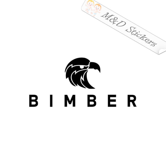 Bimber Vodka Logo (4.5" - 30") Vinyl Decal in Different colors & size for Cars/Bikes/Windows