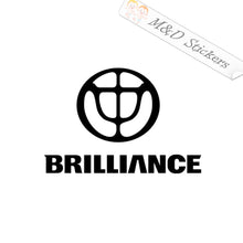 Brilliance Cars Logo (4.5" - 30") Vinyl Decal in Different colors & size for Cars/Bikes/Windows
