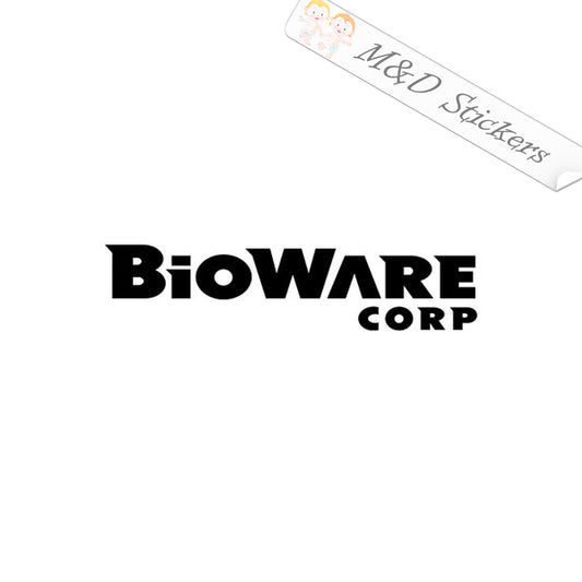 BioWare Corp Video Game Company Logo (4.5" - 30") Vinyl Decal in Different colors & size for Cars/Bikes/Windows