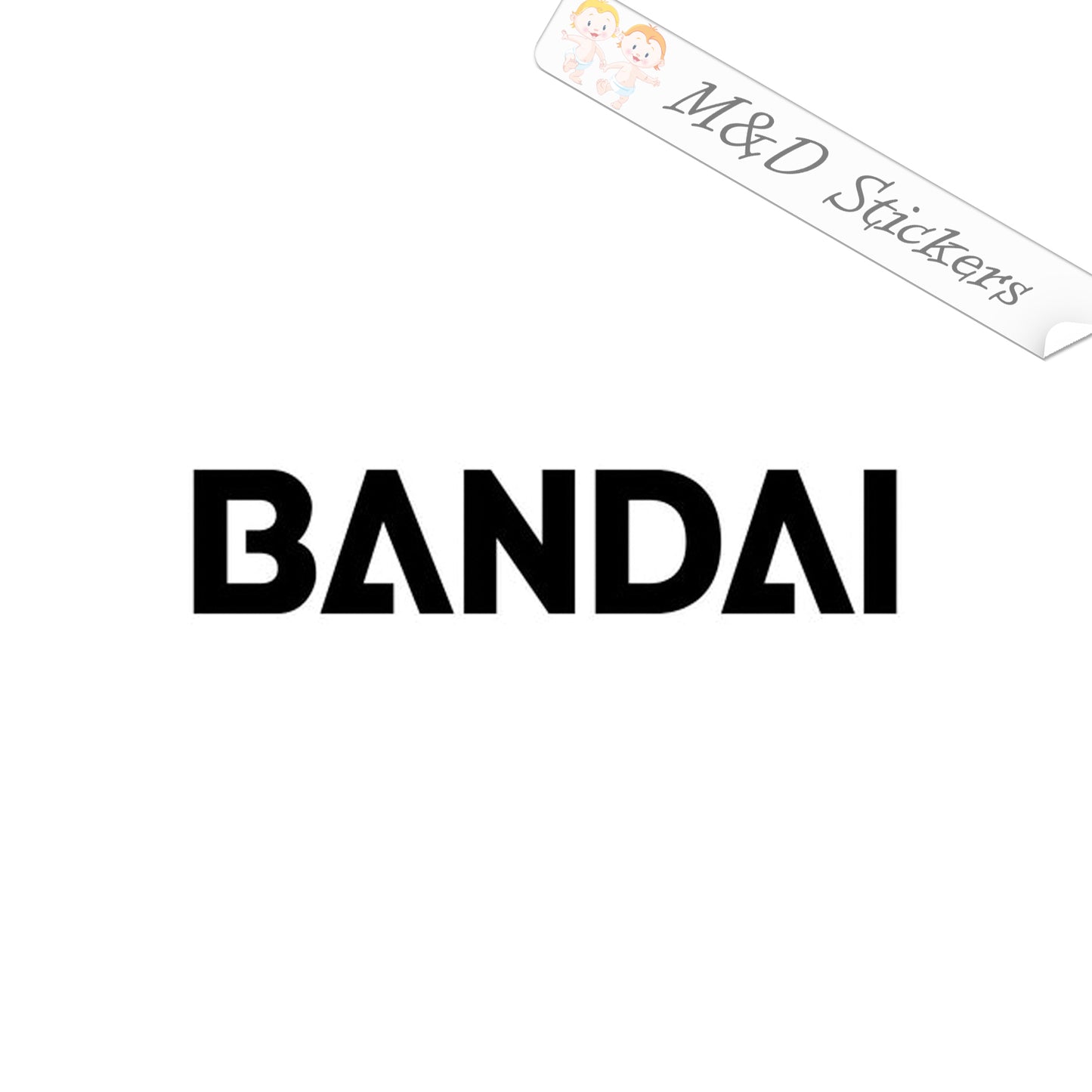 Bandai Video Game Company Logo (4.5" - 30") Vinyl Decal in Different colors & size for Cars/Bikes/Windows