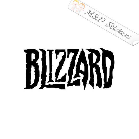Blizzard Video Game Company Logo (4.5" - 30") Vinyl Decal in Different colors & size for Cars/Bikes/Windows