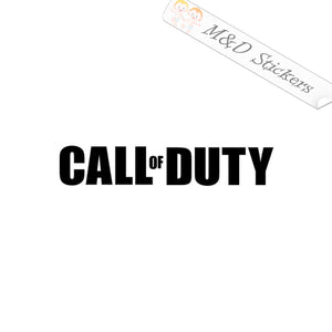 Call of Duty Video Game (4.5" - 30") Vinyl Decal in Different colors & size for Cars/Bikes/Windows