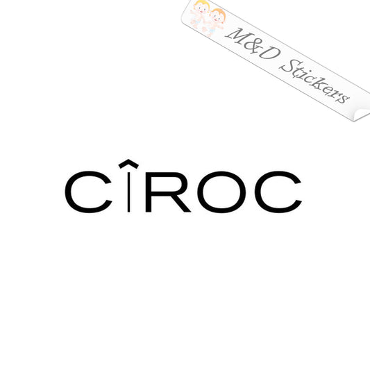 Ciroc Vodka Logo (4.5" - 30") Vinyl Decal in Different colors & size for Cars/Bikes/Windows