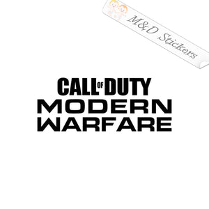 Call of Duty Modern Warfare Video Game (4.5" - 30") Vinyl Decal in Different colors & size for Cars/Bikes/Windows