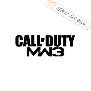 Call of Duty Modern Warfare Video Game (4.5" - 30") Vinyl Decal in Different colors & size for Cars/Bikes/Windows