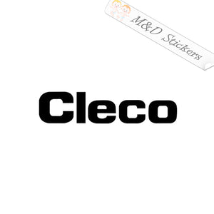 Cleco Tools Logo (4.5" - 30") Vinyl Decal in Different colors & size for Cars/Bikes/Windows