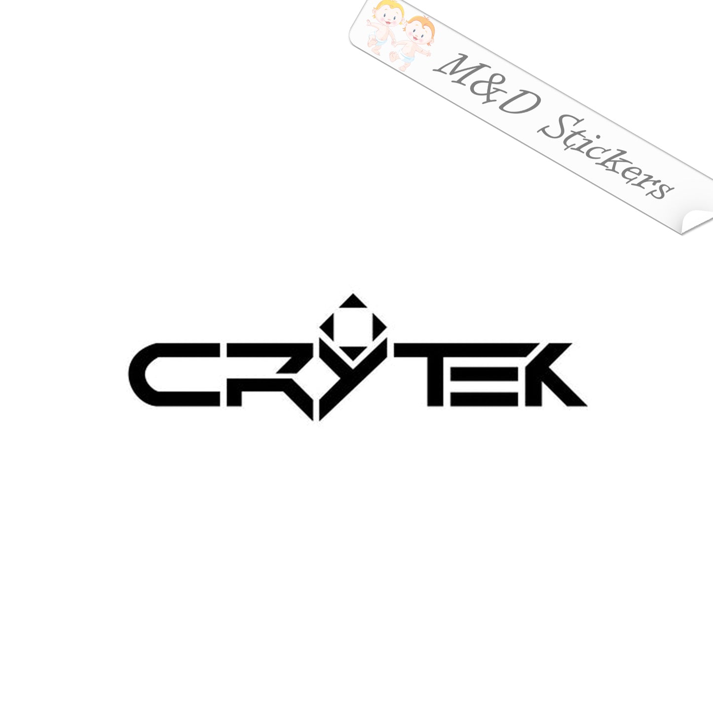 Crytek Video Game Company Logo (4.5" - 30") Vinyl Decal in Different colors & size for Cars/Bikes/Windows