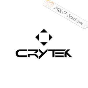 Crytek Video Game Company Logo (4.5" - 30") Vinyl Decal in Different colors & size for Cars/Bikes/Windows