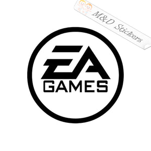 EA Games Electronic Arts Video Games Company Logo (4.5" - 30") Vinyl Decal in Different colors & size for Cars/Bikes/Windows