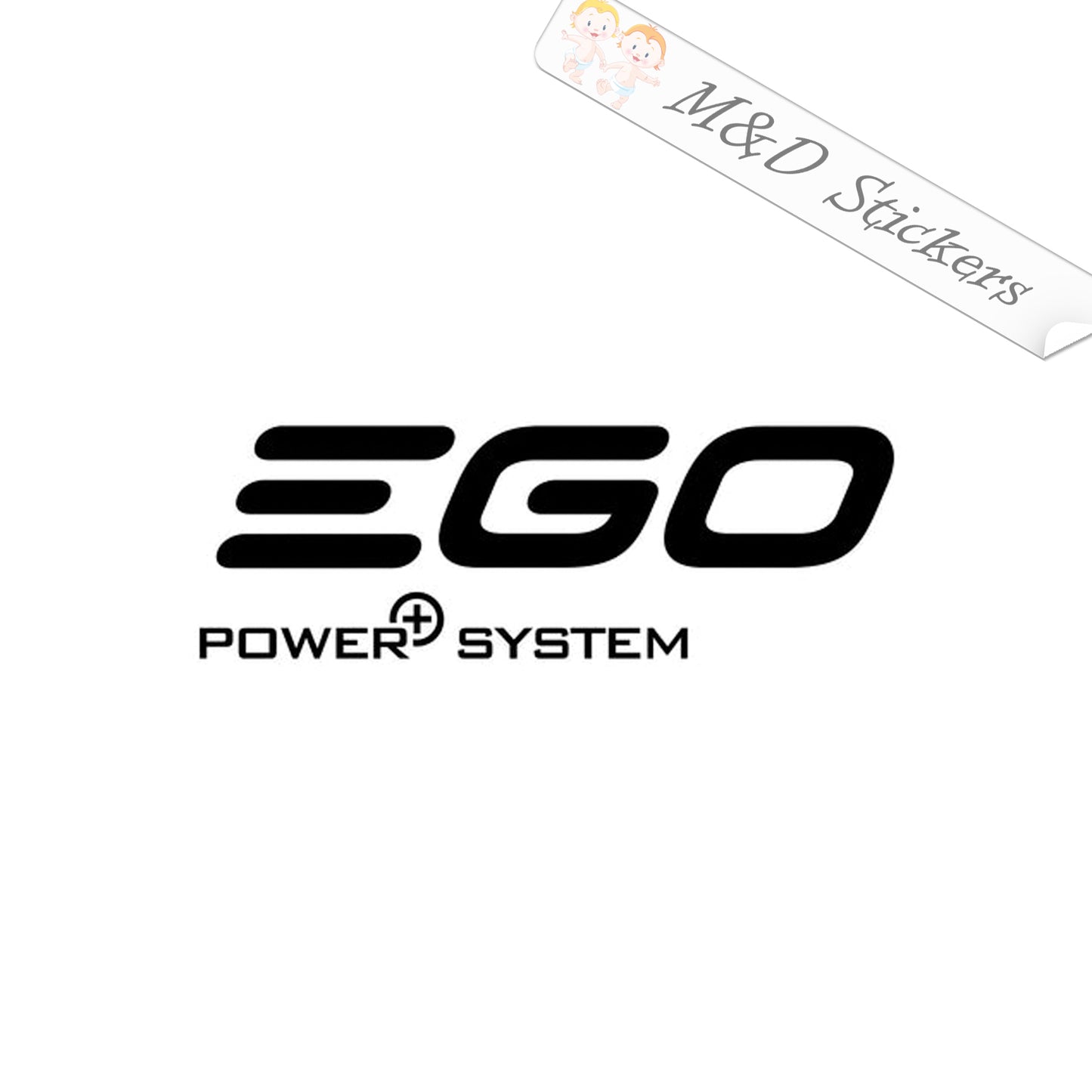 Ego Lawn mowers logo (4.5" - 30") Vinyl Decal in Different colors & size for Cars/Bikes/Windows