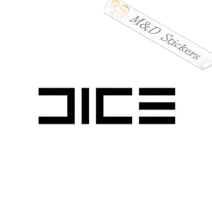 DICE Video Game developer Logo (4.5" - 30") Vinyl Decal in Different colors & size for Cars/Bikes/Windows
