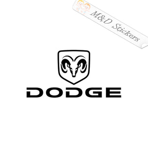 Dodge Logo (4.5" - 30") Vinyl Decal in Different colors & size for Cars/Bikes/Windows