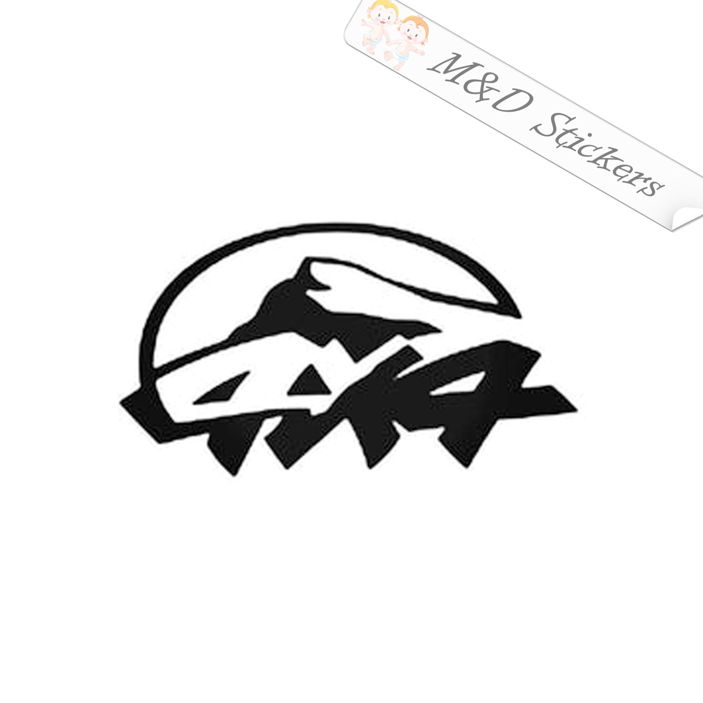 4x4 OffRoad Vinyl Decal Sticker Different colors & size for Cars/Trucks/SUVs/Windows
