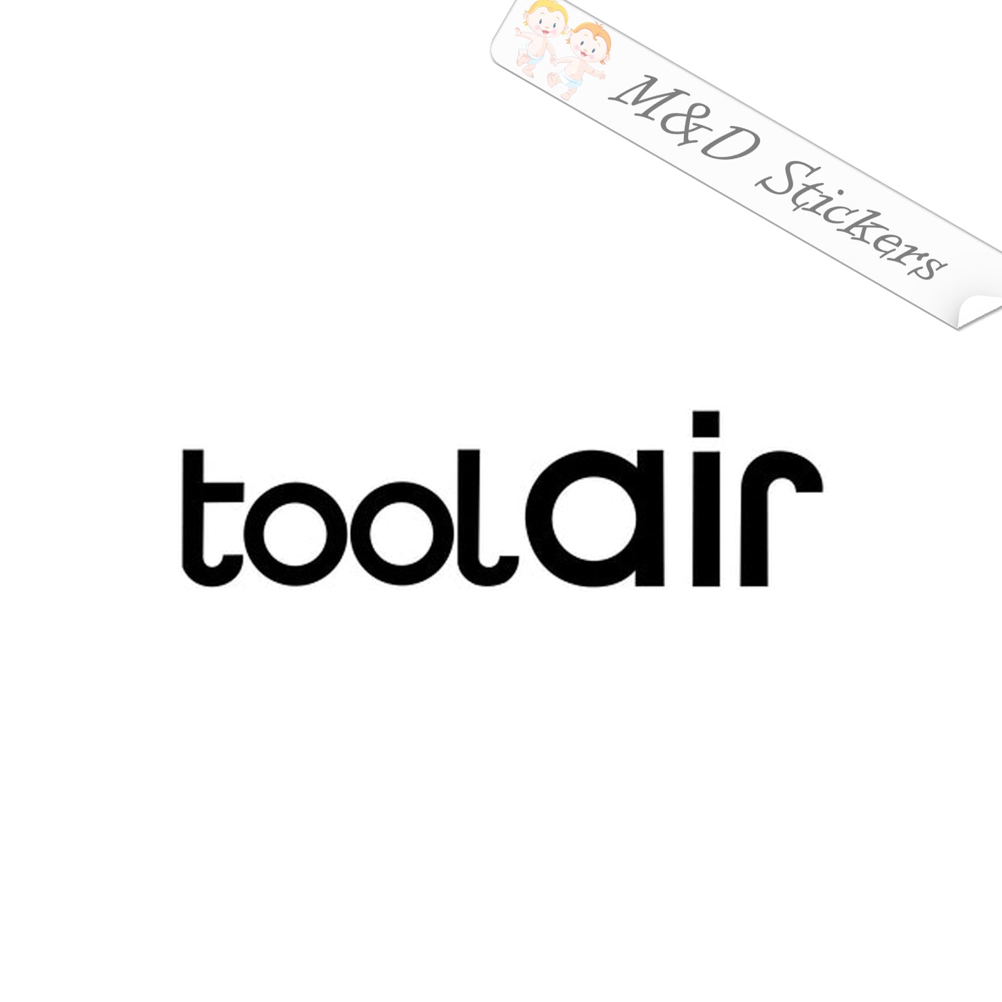 Tool Air tools Logo (4.5" - 30") Vinyl Decal in Different colors & size for Cars/Bikes/Windows