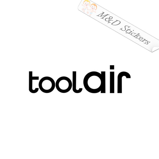 Tool Air tools Logo (4.5" - 30") Vinyl Decal in Different colors & size for Cars/Bikes/Windows