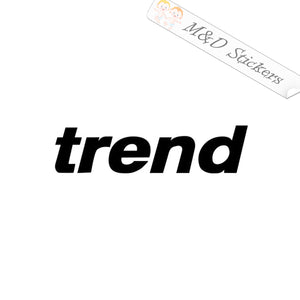 Trend tools Logo (4.5" - 30") Vinyl Decal in Different colors & size for Cars/Bikes/Windows