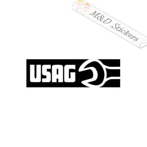 USAG Tools Logo (4.5" - 30") Vinyl Decal in Different colors & size for Cars/Bikes/Windows