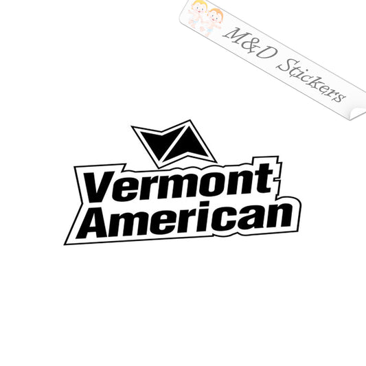 Vermont American Tools Logo (4.5" - 30") Vinyl Decal in Different colors & size for Cars/Bikes/Windows