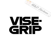 Vise-Grip Tools Logo (4.5" - 30") Vinyl Decal in Different colors & size for Cars/Bikes/Windows