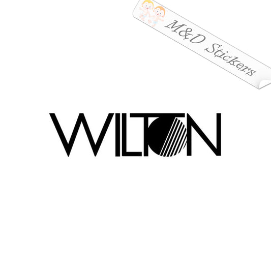 Wilton tools Logo (4.5" - 30") Vinyl Decal in Different colors & size for Cars/Bikes/Windows