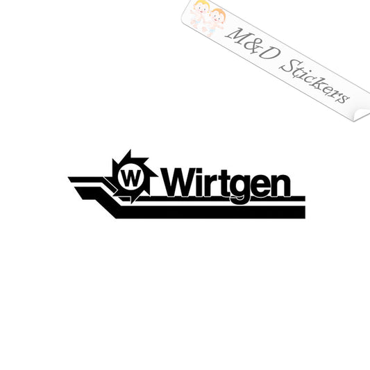 Wirtgen Group Logo (4.5" - 30") Vinyl Decal in Different colors & size for Cars/Bikes/Windows