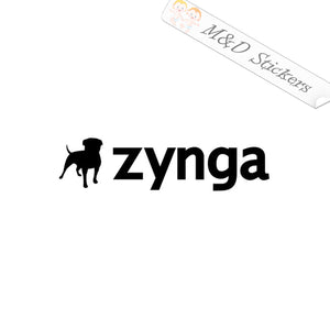 Zynga Video Game Company Logo (4.5" - 30") Vinyl Decal in Different colors & size for Cars/Bikes/Windows