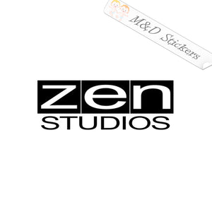 Zen Studios Video Game Company Logo (4.5" - 30") Vinyl Decal in Different colors & size for Cars/Bikes/Windows