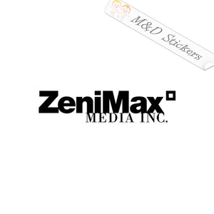 ZeniMax Media Video Game Company Logo (4.5" - 30") Vinyl Decal in Different colors & size for Cars/Bikes/Windows