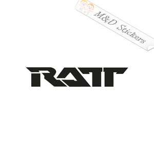 Ratt Music band Logo (4.5" - 30") Vinyl Decal in Different colors & size for Cars/Bikes/Windows