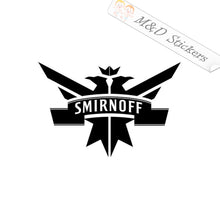 Smirnoff Vodka Logo (4.5" - 30") Vinyl Decal in Different colors & size for Cars/Bikes/Windows