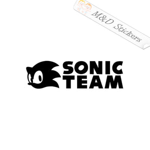 Sonic Team Video Game Company Logo (4.5" - 30") Vinyl Decal in Different colors & size for Cars/Bikes/Windows