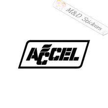Accel Ignition Logo (4.5" - 30") Vinyl Decal in Different colors & size for Cars/Bikes/Windows