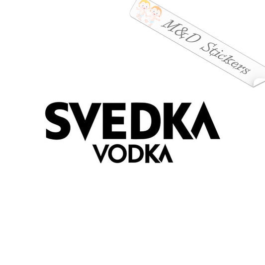 Svedka Vodka Logo (4.5" - 30") Vinyl Decal in Different colors & size for Cars/Bikes/Windows