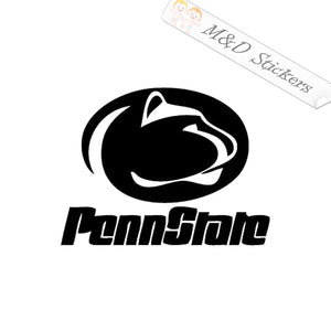 Penn State University Nittany Lions (4.5" - 30") Vinyl Decal in Different colors & size for Cars/Bikes/Windows