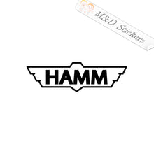 HAMM Logo (4.5" - 30") Vinyl Decal in Different colors & size for Cars/Bikes/Windows