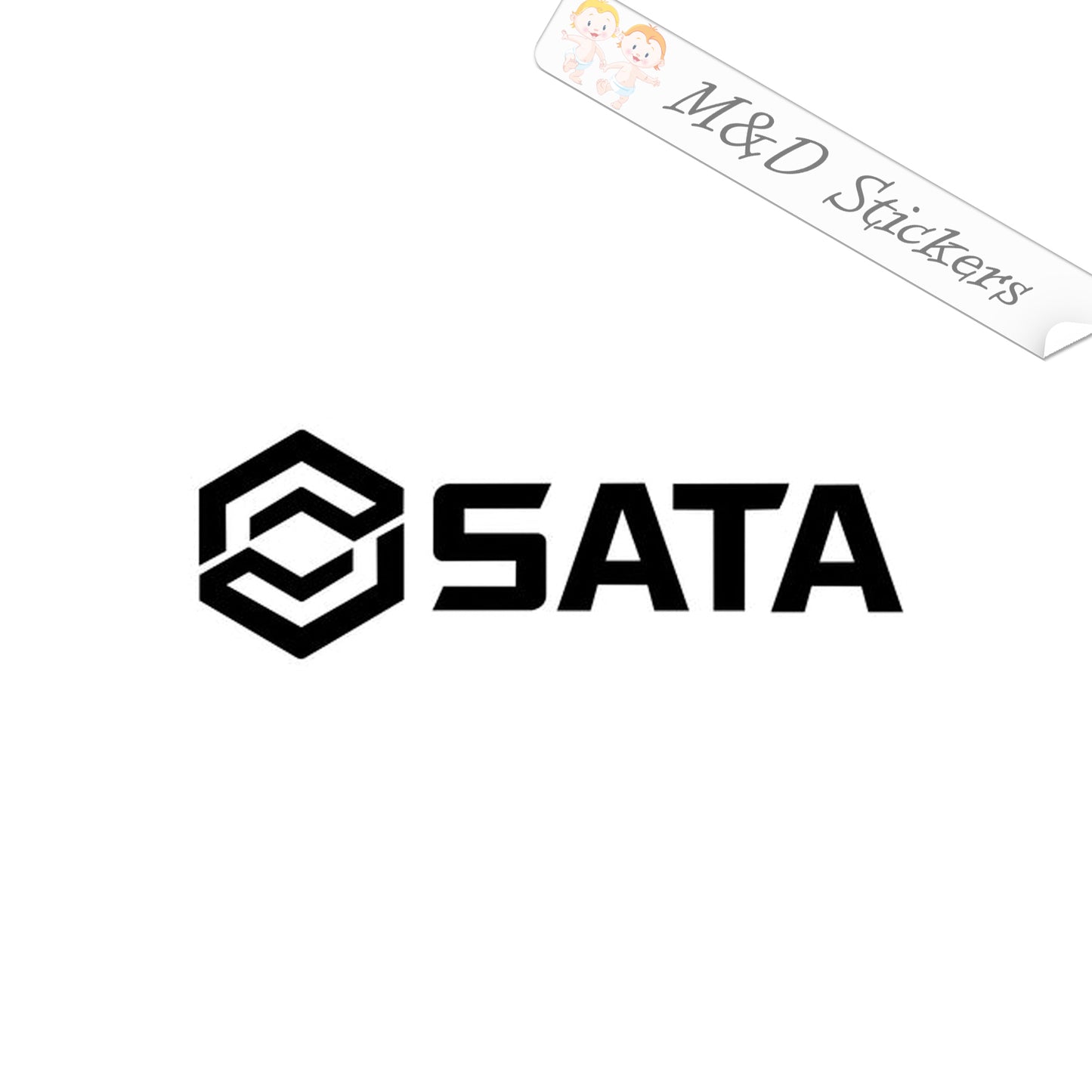 SATA tools Logo (4.5" - 30") Vinyl Decal in Different colors & size for Cars/Bikes/Windows