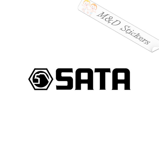 SATA tools Logo (4.5" - 30") Vinyl Decal in Different colors & size for Cars/Bikes/Windows