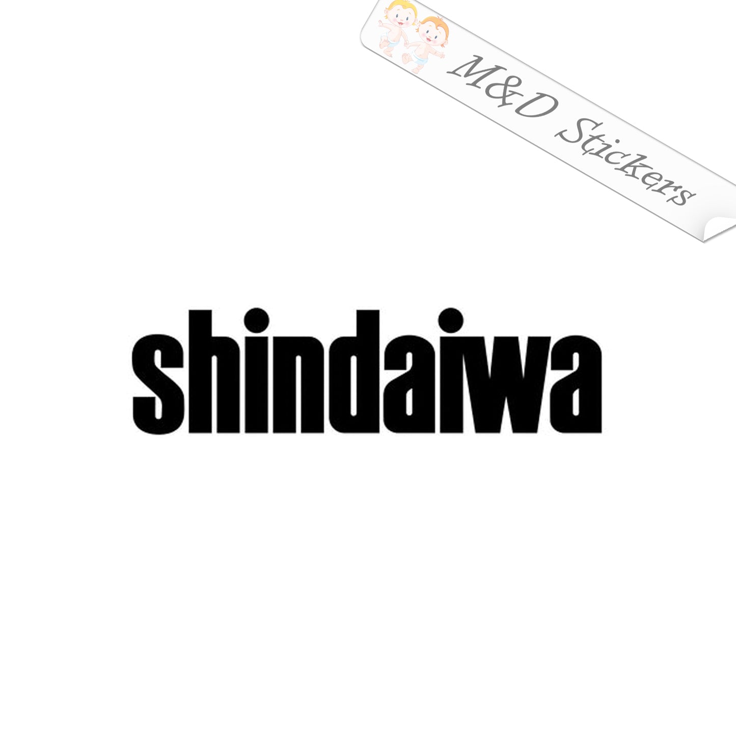 Shindaiwa tools Logo (4.5" - 30") Vinyl Decal in Different colors & size for Cars/Bikes/Windows