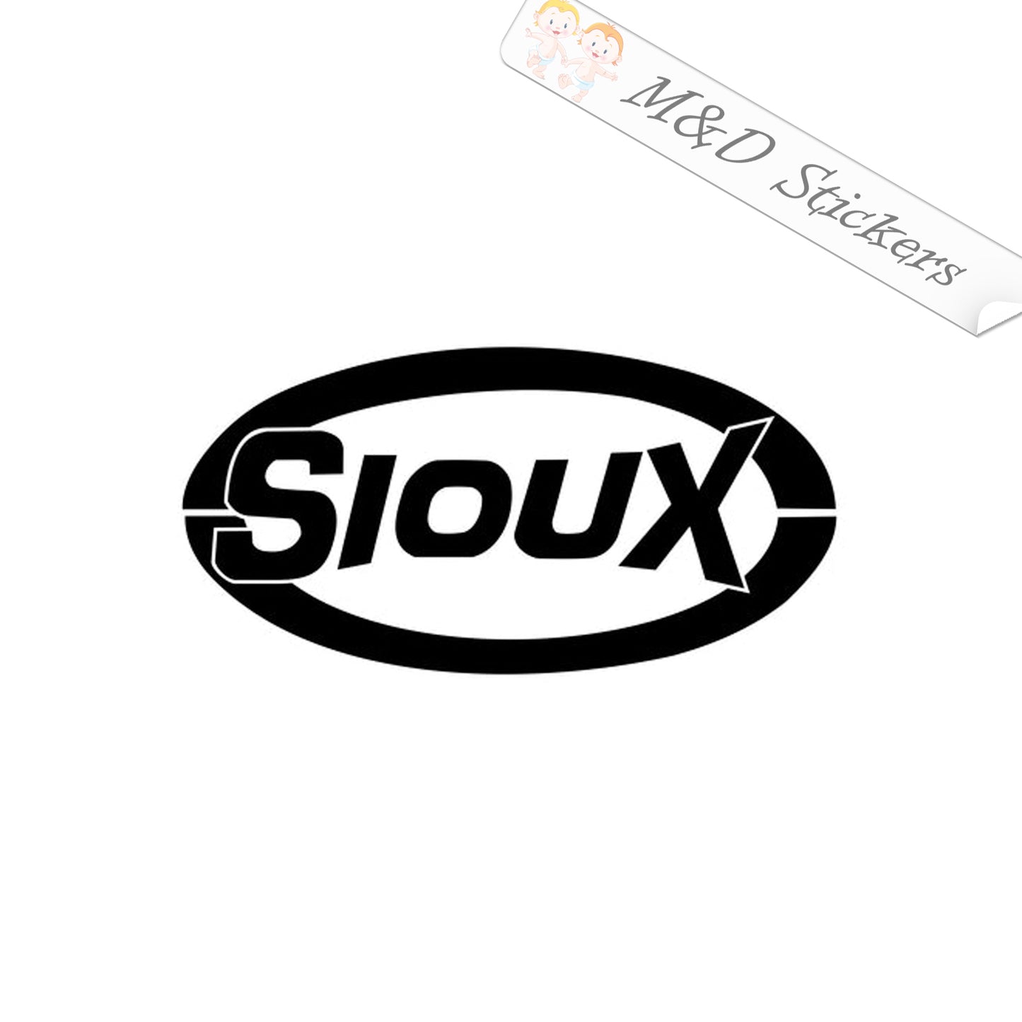 Sioux tools Logo (4.5" - 30") Vinyl Decal in Different colors & size for Cars/Bikes/Windows