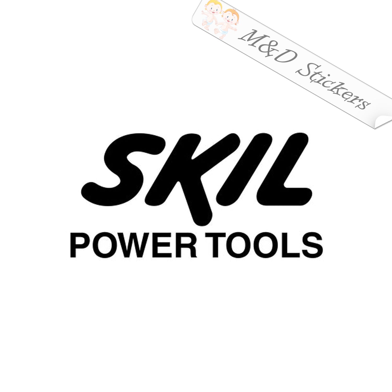 Power tool car logo simple gray style Royalty Free Vector