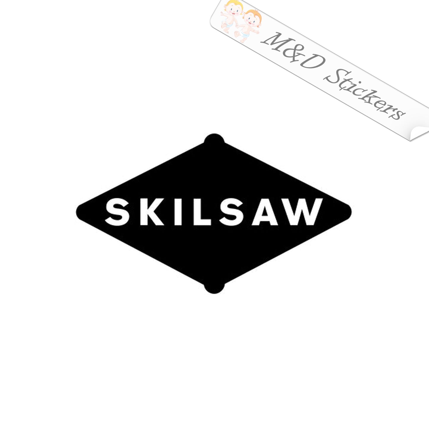 Skilsaw tools Logo (4.5" - 30") Vinyl Decal in Different colors & size for Cars/Bikes/Windows