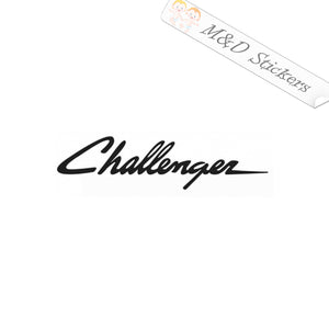 Dodge Challenger script (4.5" - 30") Vinyl Decal in Different colors & size for Cars/Bikes/Windows