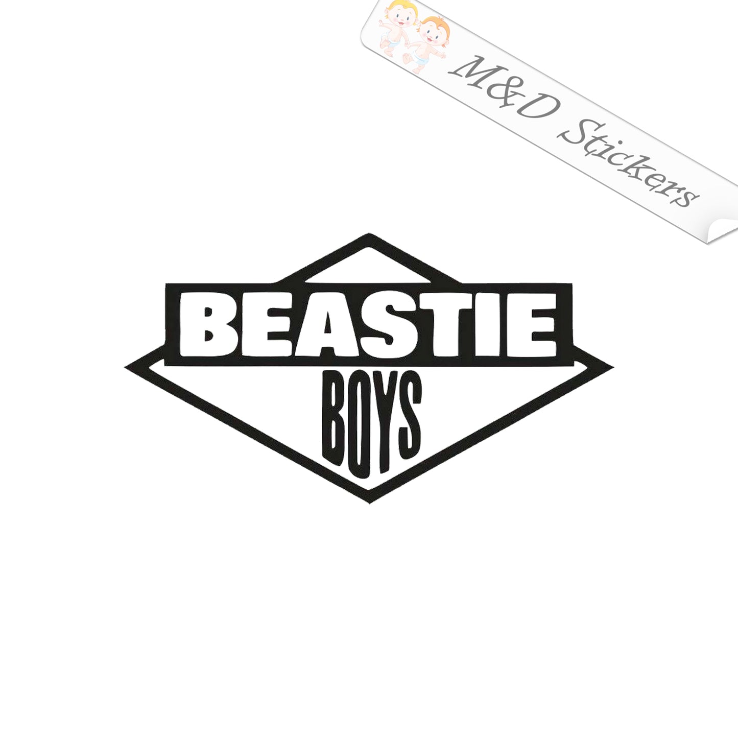 Beastie Boys Music band Logo (4.5" - 30") Vinyl Decal in Different colors & size for Cars/Bikes/Windows