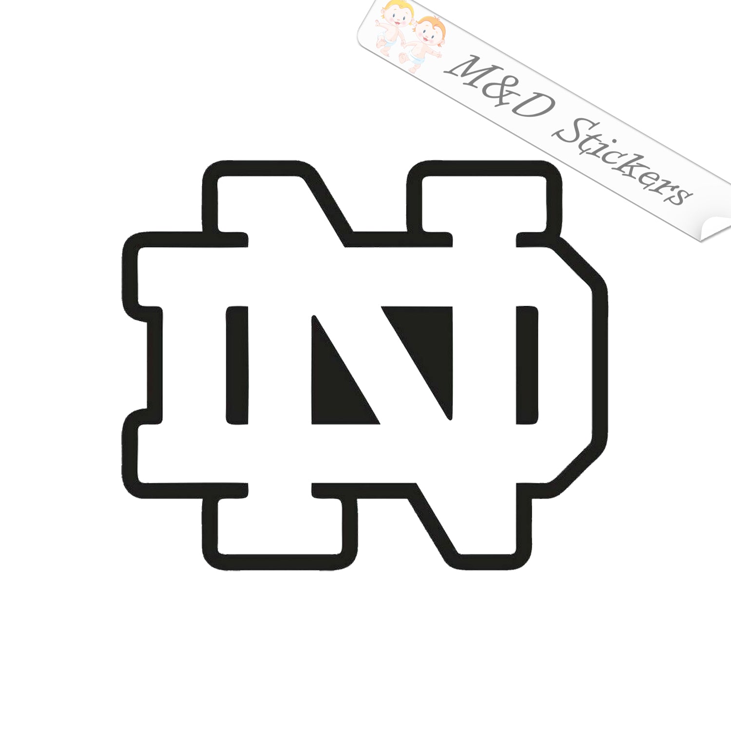 Notre Dame Logo Outline notre-dame-logo-outline