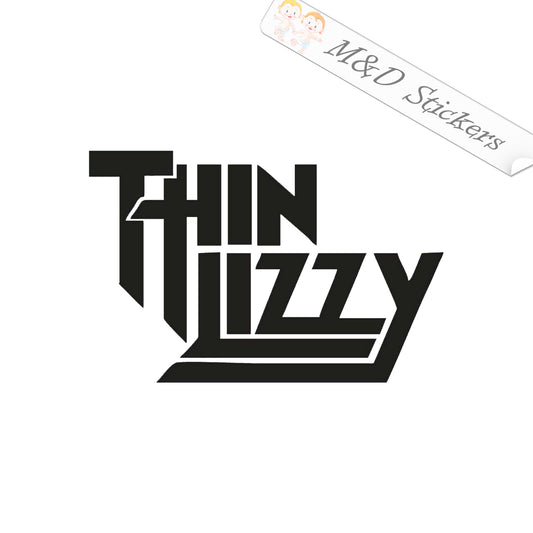 Thin Lizzy Music Band Logo (4.5" - 30") Vinyl Decal in Different colors & size for Cars/Bikes/Windows