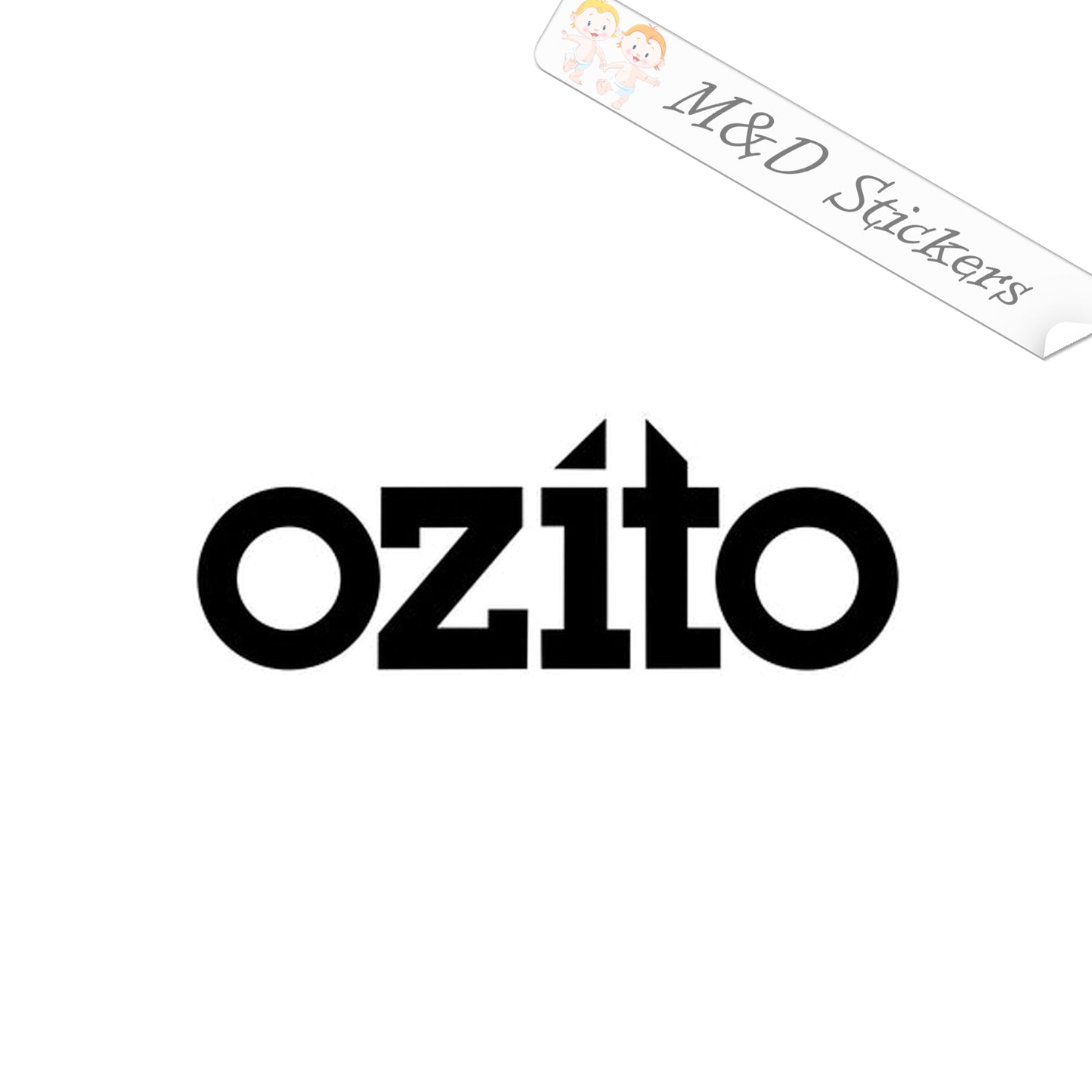 Ozito tools Logo (4.5" - 30") Vinyl Decal in Different colors & size for Cars/Bikes/Windows
